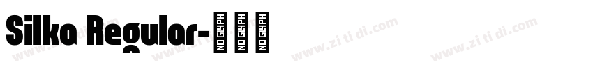 Silka Regular字体转换